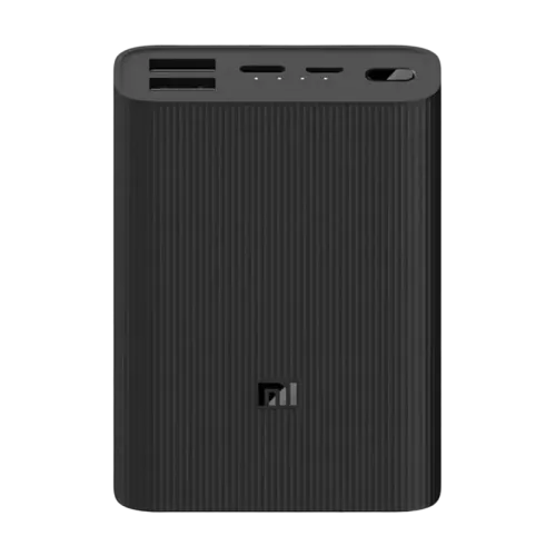 Acumulator extern Xiaomi Power Bank 3, 10000mAh, Negru