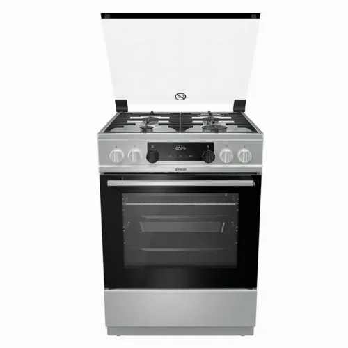 Aragaz Mixt Gorenje K 634 X, Argintiu