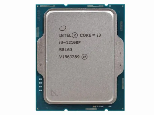 CPU Intel Core i3-12100F 3.3-4.3GHz (4P+0E/8T,12MB, S1700, 10nm, No Integ, Graphics, 58W) Tray