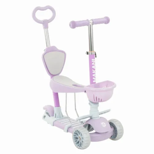 Trotinetă cu 3 roți pentru copii Kikka Boo BonBon, Liliac
