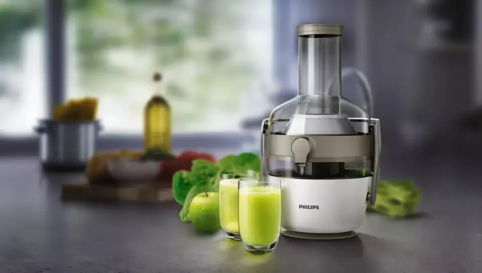 Storcător de fructe și legume PHILIPS HR1918/80, Alb