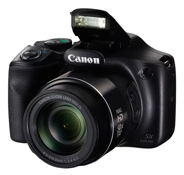 Компактный фотоаппарат Canon PowerShot SX540 HS, Чёрный