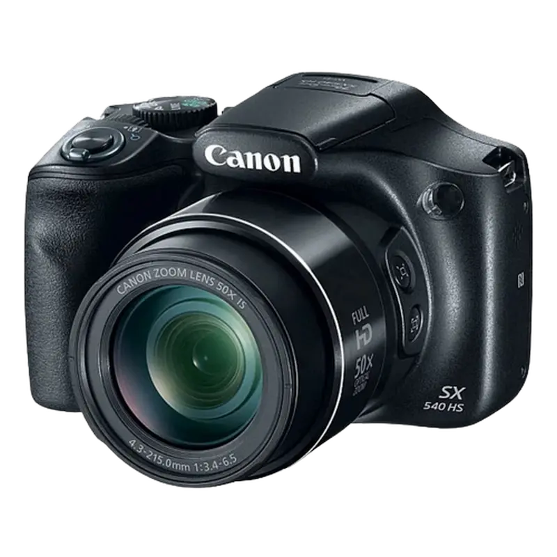 Компактный фотоаппарат Canon PowerShot SX540 HS, Чёрный