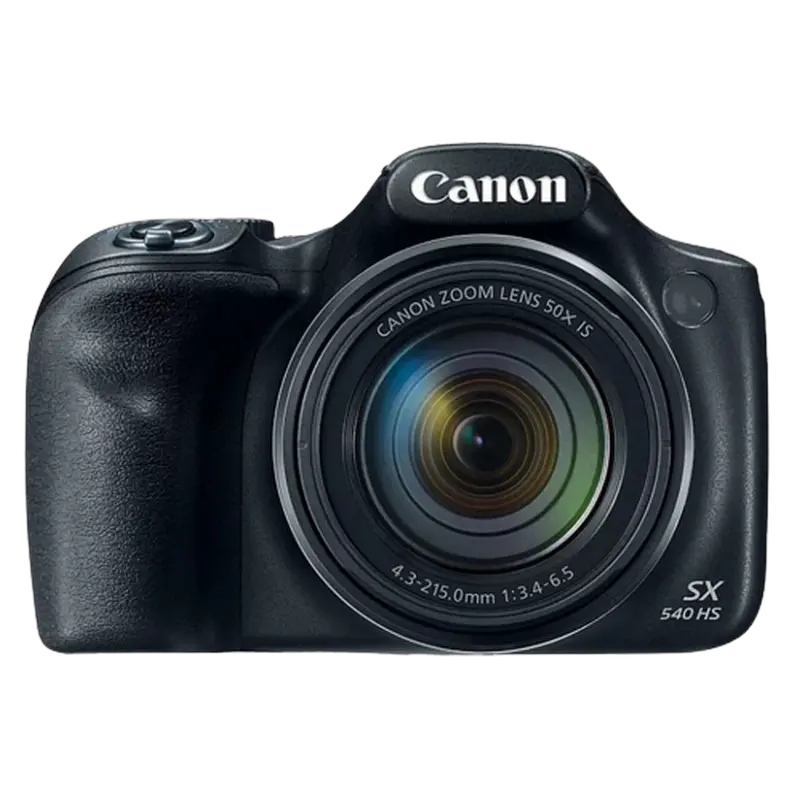 Компактный фотоаппарат Canon PowerShot SX540 HS, Чёрный