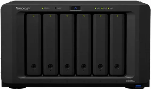 Stocare atașată la rețea SYNOLOGY DS1621xs+, Negru