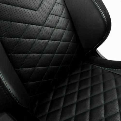 Scaun Gaming Noblechairs Epic, PU Piele, Negru/Verde