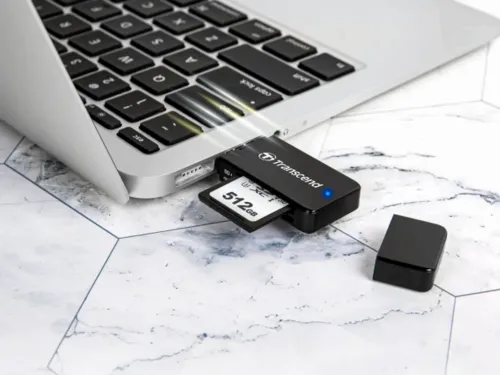 Кардридер Transcend TS-RDF5, USB Type-A, Чёрный