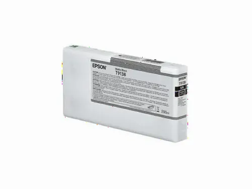 Ink Cartridge Epson T9138, Matte Black, 200ml, C13T913800