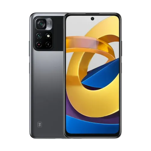Smartphone Xiaomi Poco M4 Pro 5G, 4GB/64GB, Power Black