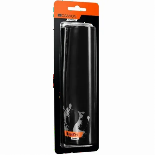 Gaming Mouse Pad Canyon CMP2, 270 x 210 x 3 mm, Anti-fraying stitching, Anti-slip rubber base, Black