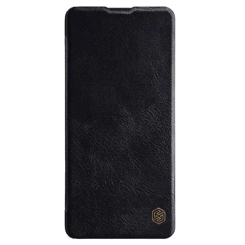 Чехол книжка Nillkin Galaxy Note 10 Lite - Qin LC, Чёрный