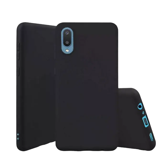 Xcover husa p/u Samsung A02, Soft Touch (Microfiber), Black