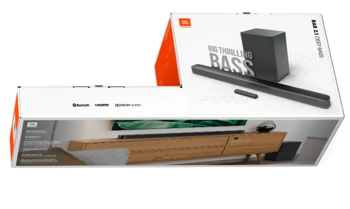 Soundbar JBL Bar 2.1, Negru