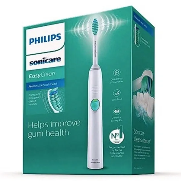 Periuța de dinți electrică sonică PHILIPS Sonicare EasyClean HX6511/50, Alb