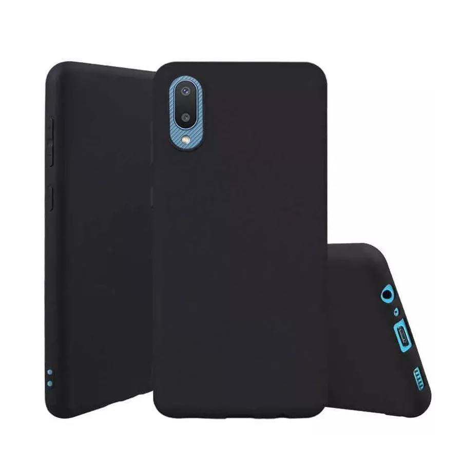 Xcover husa p/u Samsung A02, Soft Touch (Microfiber), Black