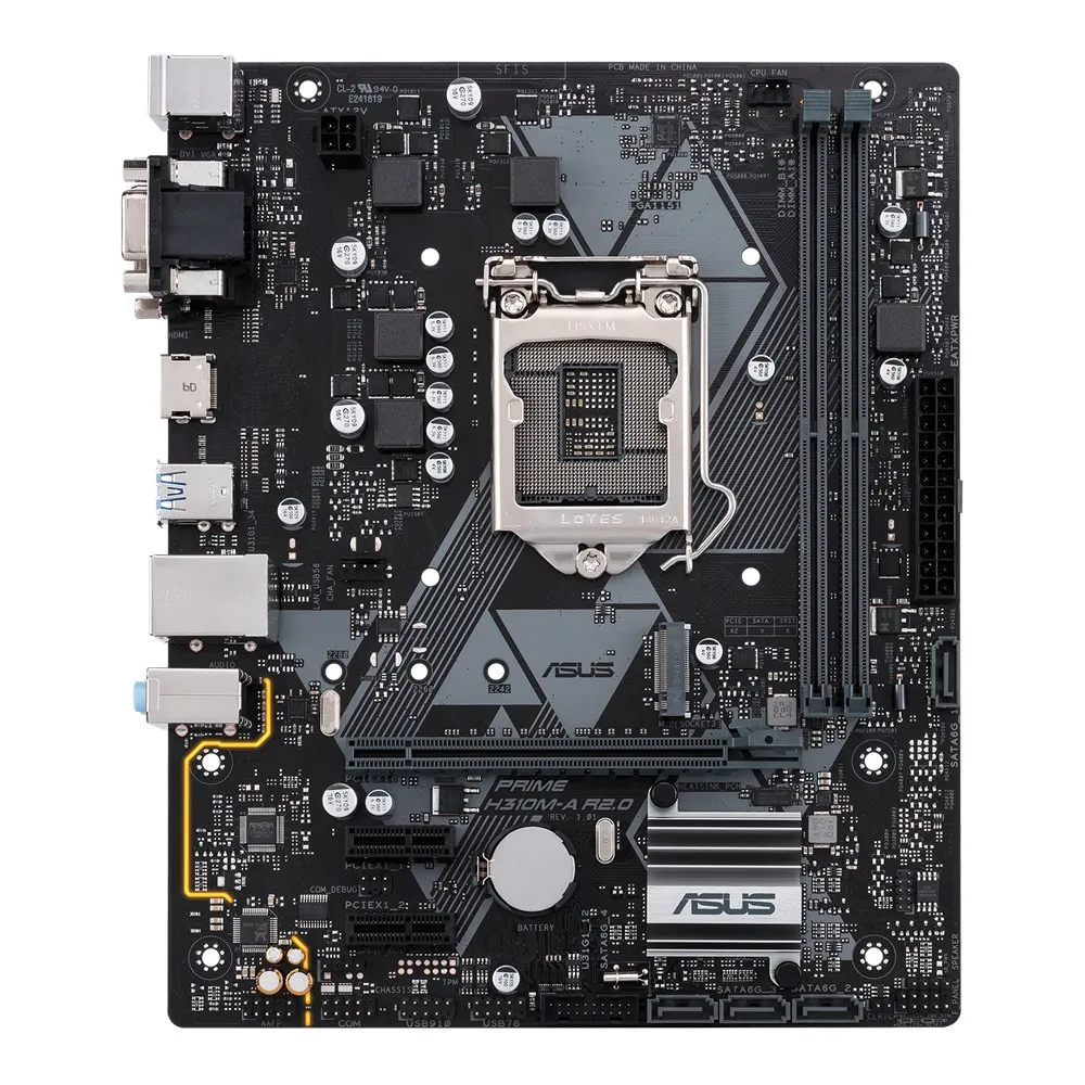 Материнская плата ASUS PRIME H310M-R R2.0, LGA1151, Intel H310, Micro-ATX