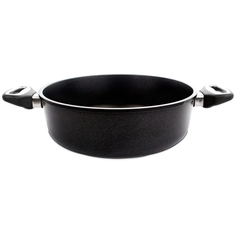 Cratița AMT Gastroguss AMT-826-E-Z500-L, 3,6L, 26cm, Negru