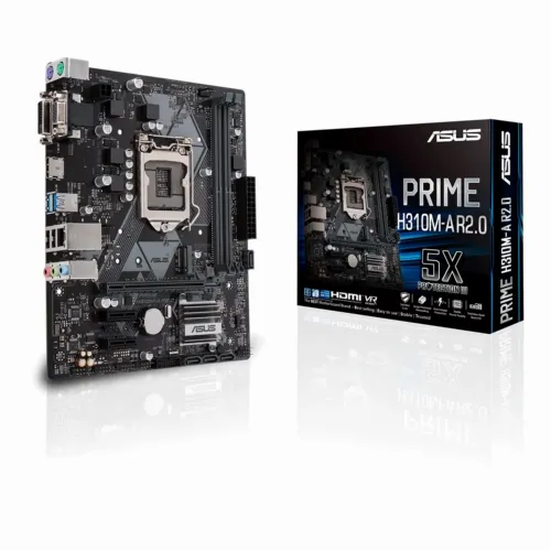 Placă de bază ASUS PRIME H310M-R R2.0, LGA1151, Intel H310, Micro-ATX
