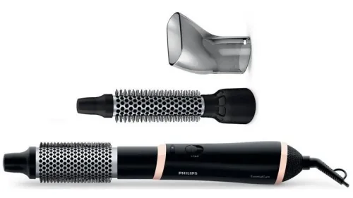 Фен-щётка Philips Essential Care HP8661/00, 800 Вт, Чёрный