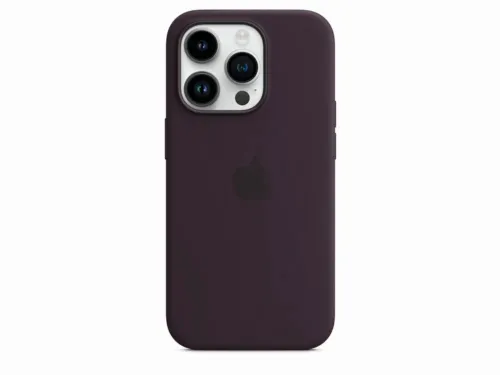 Original iPhone 14 Pro Silicone Case with MagSafe - Elderberry, Model A2912