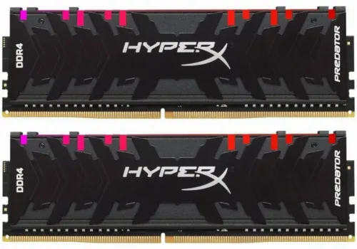 Оперативная память Kingston HyperX Predator RGB, DDR4 SDRAM, 4266 МГц, 16Гб, HX442C19PB3AK2/16