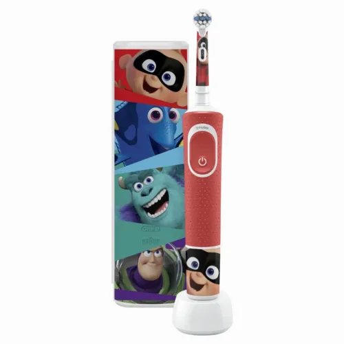 Periuță de dinți electrică BRAUN Kids Vitality D100, Roșu