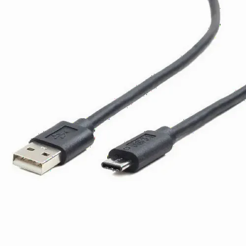Cablu încărcare și sincronizare Cablexpert CCP-USB2-AMCM-1M, USB Type-A/USB Type-C, 1m, Negru