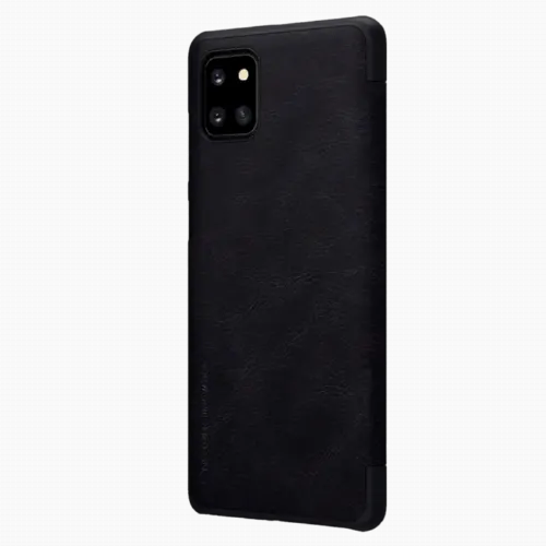 Чехол книжка Nillkin Galaxy Note 10 Lite - Qin LC, Чёрный