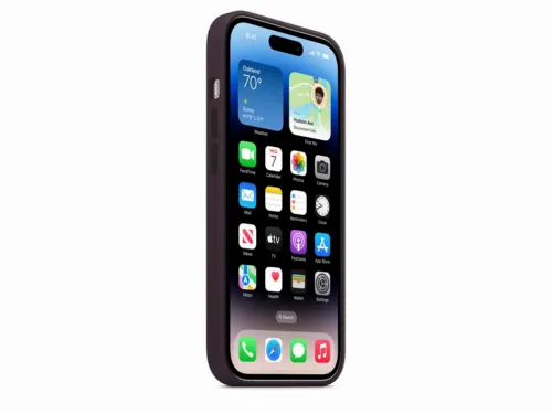 Original iPhone 14 Pro Silicone Case with MagSafe - Elderberry, Model A2912