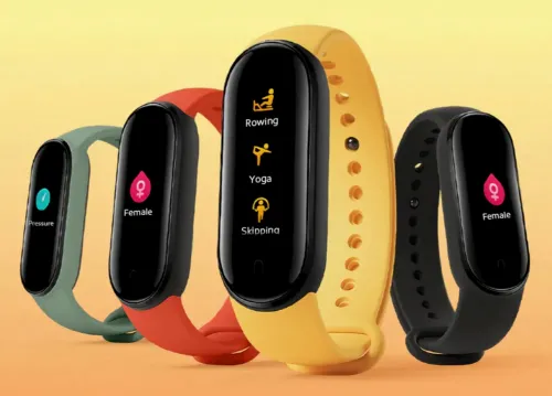 Умные часы Xiaomi MiBand 5, Чёрный
