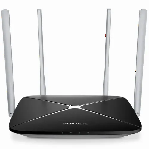 Router fără fir MERCUSYS AC12, Negru