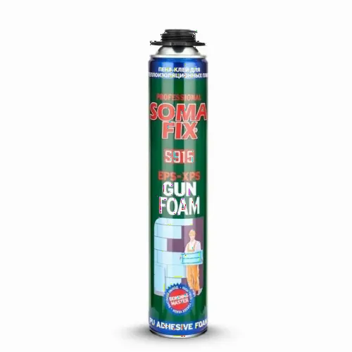Adeziv poliurit. PISTOL, izolare, 750ml\/50L