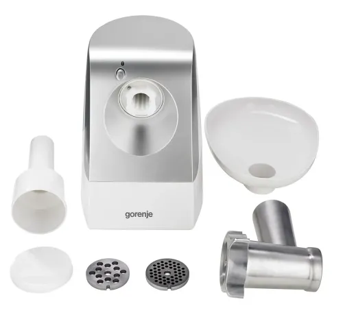 Мясорубка Gorenje MG1600W, Серебристый Белый