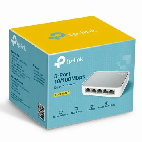 Switch de rețea TP-LINK TL-SF1005D, 5x 10/100 Mbps