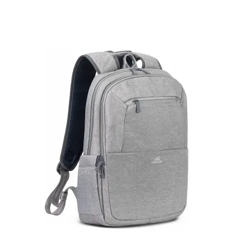 Rucsac pentru Laptop RivaCase Suzuka, 15.6", Poliester, Gri
