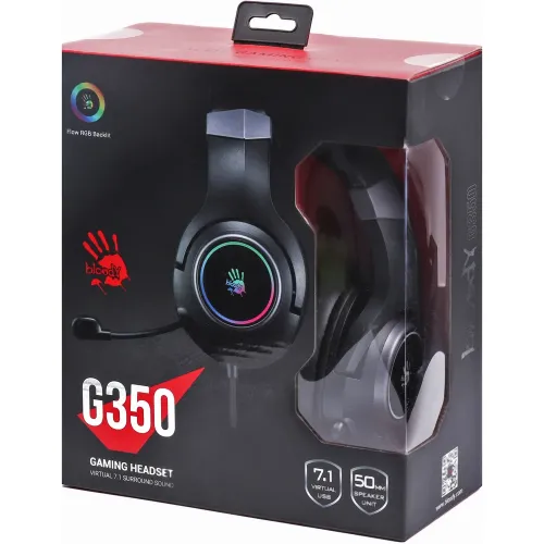 Игровая Гарнитура Bloody G350, USB, Чёрный