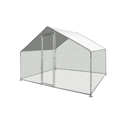 Курятник для птиц 3х2х1,95м сталь оцинкованный Micul Fermier