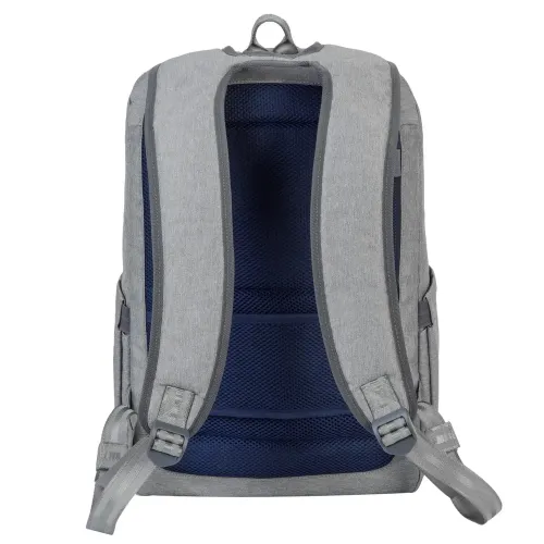 Rucsac pentru Laptop RivaCase Suzuka, 15.6", Poliester, Gri