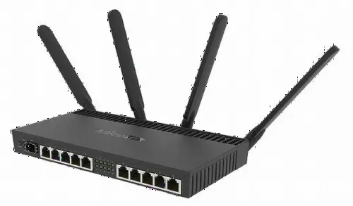 Маршрутизатор MikroTik RB4011iGS+5HacQ2HnD-IN, Чёрный