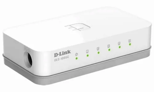 Switch de rețea D-Link DES-1005C, 5x 10/100 Mbps