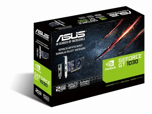Видеокарта ASUS GT1030-2G-BRK,  2ГБ GDDR5 64бит