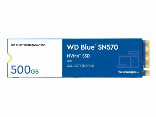 Unitate SSD Western Digital WD Blue, 500GB, WDS500G3B0C