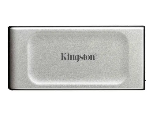 1.0TB Kingston Portable SSD XS2000 Silver, USB-C 3.2 (69.5x32.6x13.5mm, 28.9g, R/W:2K/2K MB/s)