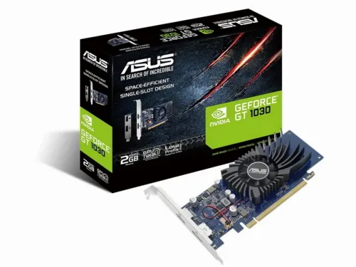Видеокарта ASUS GT1030-2G-BRK,  2ГБ GDDR5 64бит