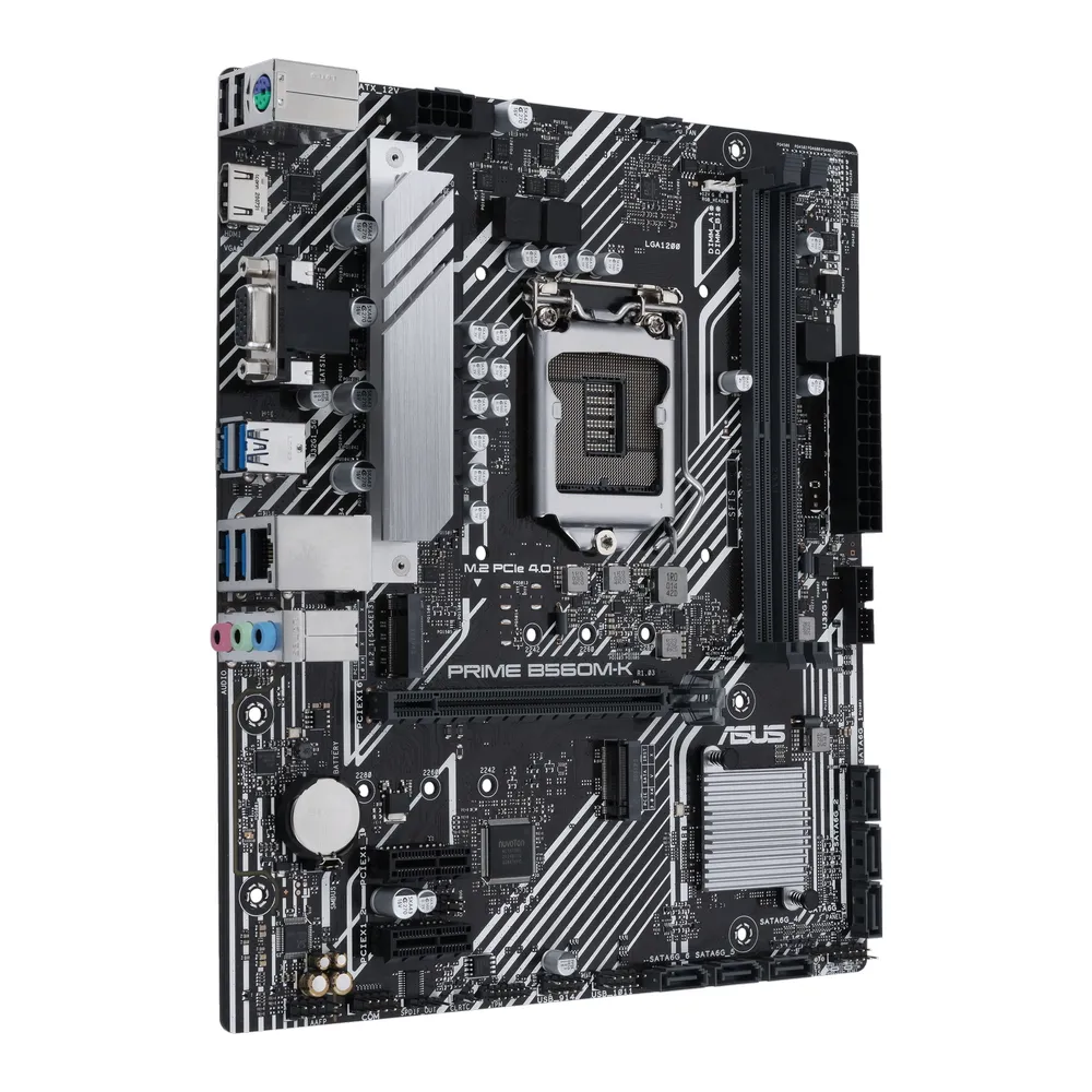 Placă de bază ASUS PRIME B560M-K, LGA1200, Intel B560, Micro-ATX