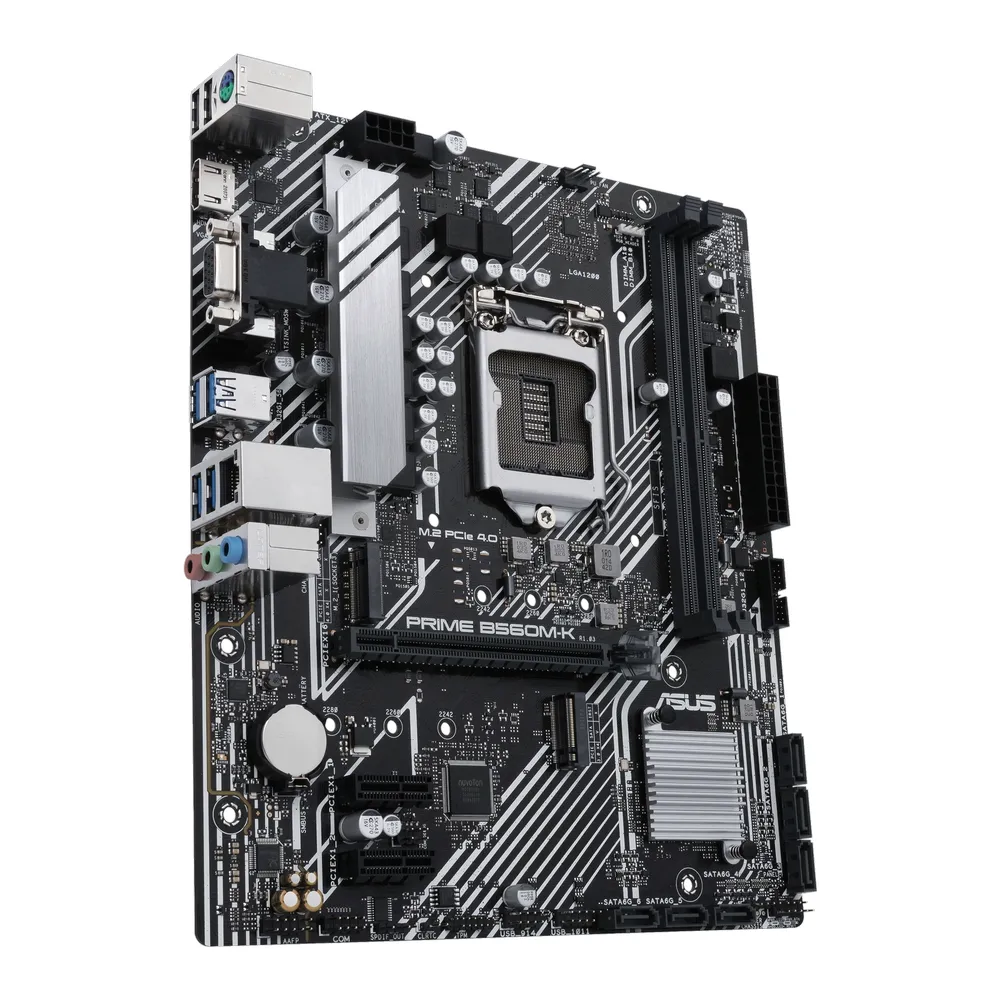 Placă de bază ASUS PRIME B560M-K, LGA1200, Intel B560, Micro-ATX