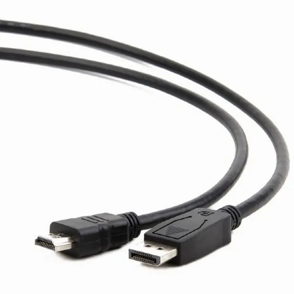 Видео кабель Cablexpert CC-DP-HDMI-1M, DisplayPort (M) - HDMI (M), 1м, Чёрный