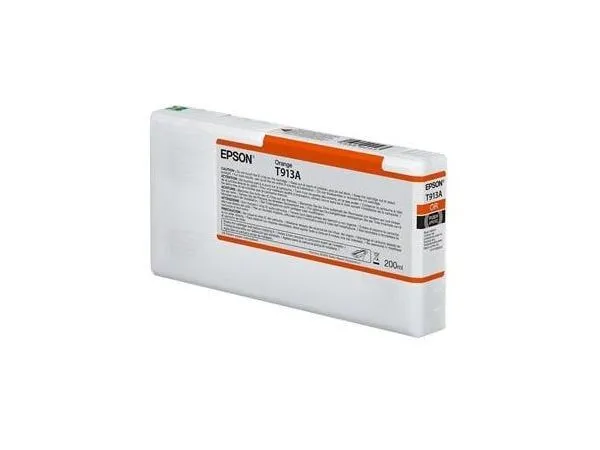 Ink Cartridge Epson T913A, Orange, 200ml, C13T913A00