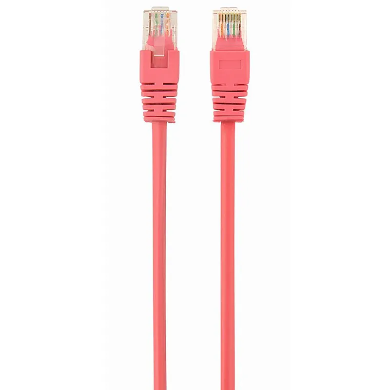 Патч-корд Cablexpert PP12-5M/RO, CAT5e UTP, 5м, 