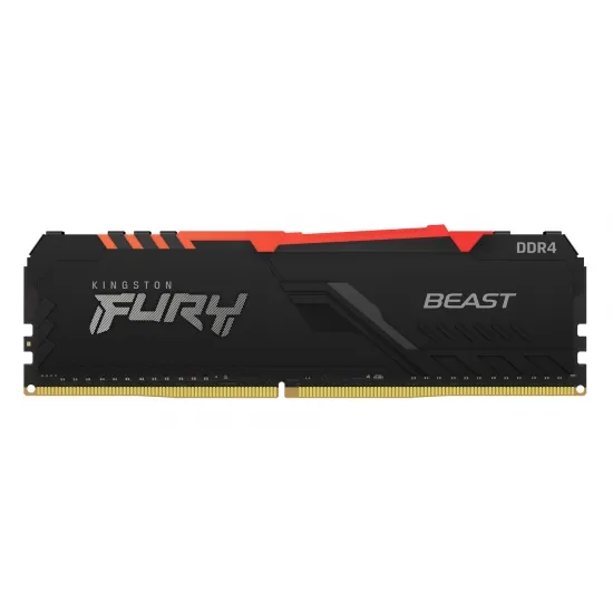 Memorie RAM Kingston FURY Beast RGB, DDR4 SDRAM, 3000 MHz, 16GB, KF430C15BBAK2/16